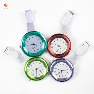 Enfermera reloj broche de silicona Clip Control de infección diseño enfermera Doctor paramédico broche Fob reloj