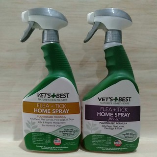 Vet'S Best pulgas garrapatas Home Spray perro/gato Bramton