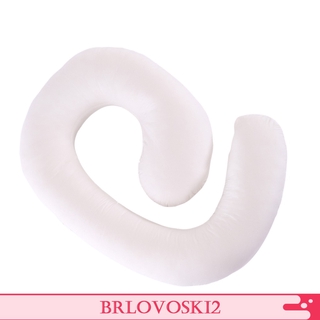 Brlovoski2 fundas de almohada extraíbles para almohadas / almohadas en forma de C de 29x51 pulgadas para embarazo / maternidad
