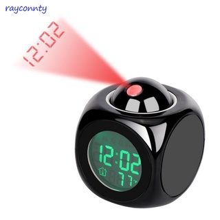 J9 Creativo Proyección Digital Lcd Snooze Reloj Campana Pantalla Alarma Retroiluminación Led Proyector De Casa Temporizador