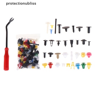 FENDER prmx 100 piezas de plástico para puerta de coche, cierre mixto, clip de parachoques, remache con herramienta