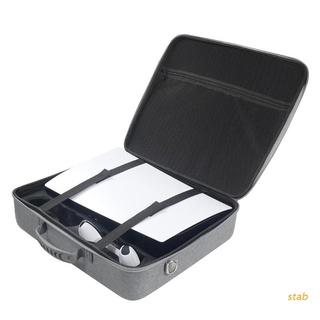 stab - bolsa de almacenamiento portátil para ps5, base de carga y mango, discos y organizador de cable de carga