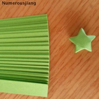 Numerousjiang Origami Lucky Star tiras de papel plegable cintas de papel colores MY