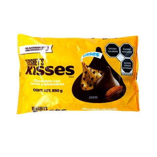 KISSES DE CHOCOLATE CON LECHE Y ALMENDRAS 850GR