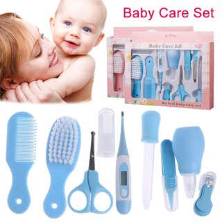 Bebé cuidado de la salud conjunto portátil bebé recién nacido Kit de herramientas de aseo de los niños Kit de seguridad cortador de uñas cuidado S