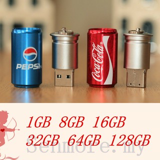 Canned beverage USB flash drive 128GB 64GB 32GB 16GB 8GB 1GB Pendrive