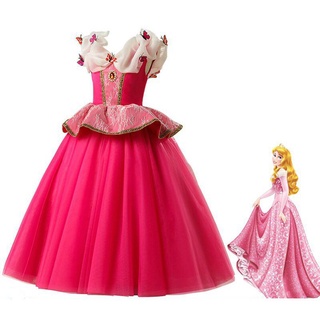 Bella Durmiente Princesa Aurora Vestido Niñas cosplay Halloween Fiesta De Navidad