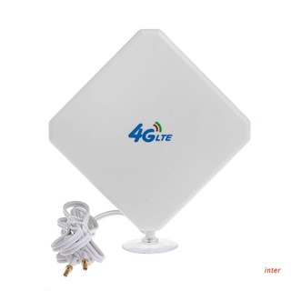 inter 4g lte antena wifi amplificador de señal adaptador ts9 conector cable 35dbi alta ganancia de recepción de red teléfono móvil hotspot al aire libre
