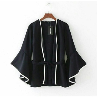 Kimono List ropa de mujer Cardi Cardigan exterior chaleco blusa Chamarra