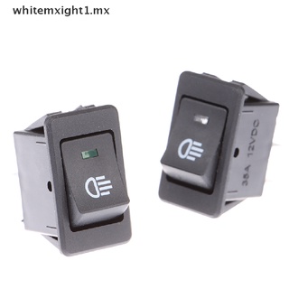 [whitemxight1 . mx] Interruptor De Lámpara Antiniebla De 2 Posiciones De 4 Pines LED 12V 35A Para Automóvil