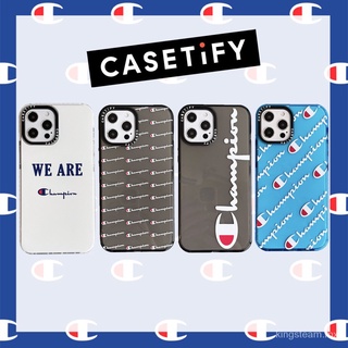 【High Quality】Ready Stock Casetify Champion Logo Collection Painting Flexible Soft Silicone TPU Case Cover Apple iPhone 7 8 Plus 7+ 8+ X XS XR 11 11Pro 12 Pro Max XSMax SE 2021 Casing (1)