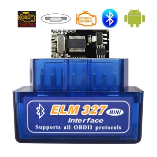 Escáner OBD2 ELM327 Bluetooth escáner de diagnóstico de coche Bluetooth para lector de código Android herramientas de diagnóstico (1)