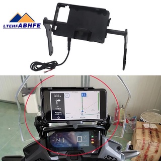 Soporte de teléfono de la motocicleta soporte de navegación GPS soporte con caso de carga para Honda CB500X CB500 X CB 500X 2016-2020
