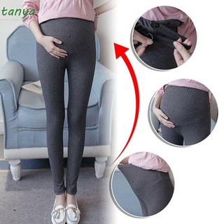 tanya slim pantalones mujeres leggings pantalones de maternidad ajustable cintura alta embarazo embarazada yoga pantalones /multicolor