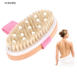 vczuaty - cepillo de piel seca para cuerpo, exfoliante, cepillo de baño, de espalda, cepillo trasero, piel del cuerpo mx