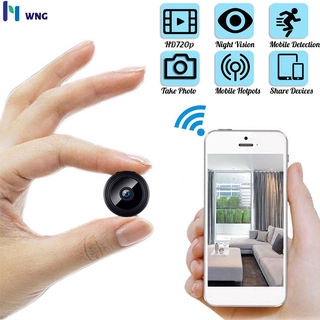 A9 720P Wifi Mini cámara, Wifi Ip cámara de seguridad para el hogar, cámara de vigilancia inalámbrica de visión nocturna, aplicación de Monitor remoto