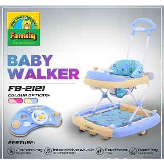 Baby Walker Family 2121/ayuda para caminar para niños/silla de empuje