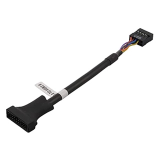Shas Cable adaptador USB 3.0 a USB 2.0 adaptador de 20 pines USB3.0 macho a 9 pines (7)