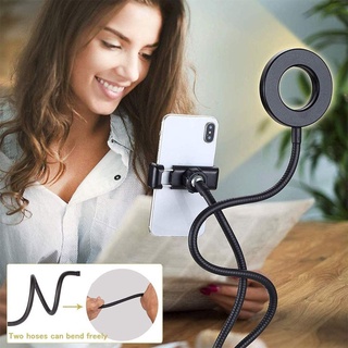 Aro de luz para escritorio, Selfie Anillo de Luz,LED, con Soporte para Celular Luz de cámara, led para estudiar o escuel
