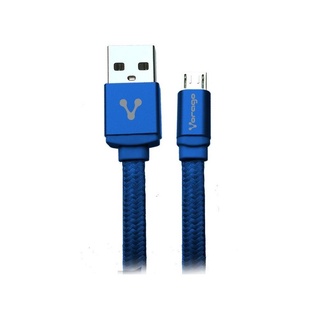 Vorago Cable USB 20 A Macho Micro USB B Macho 1 Metro Azul
