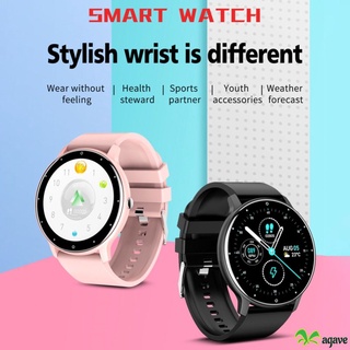 Agave 2021 nuevo reloj inteligente para hombres con pantalla táctil completa, reloj deportivo y fitness IP67, resistente al agua, compatible con Bluetooth para Android ios, reloj inteligente para hombres + caja