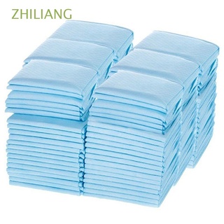 zhiliang super almohadillas desechables estera pañales absorbentes mascotas inodoro perro 20 piezas engrosamiento pis/multicolor