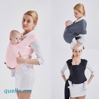 quella Multifunctional Newborn Infant Sling Wrap Baby Stretchy Carrier Backpack Belt (1)