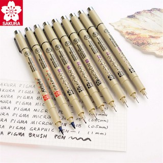 *listo Stock COD* SAKURA Pigma Micron plumas marcadores bolígrafo boceto marcador hecho en japón