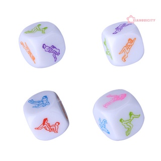 xiangsicity 1 Pc Adult Game Bedroom 6 Sex Love Postures Flirt Erotic Role Play Funny Toy Dice (1)