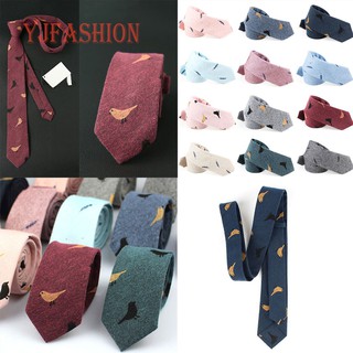 [12 estilos] corbatas de 6 cm para hombre/ropa de cuello impresa Casual