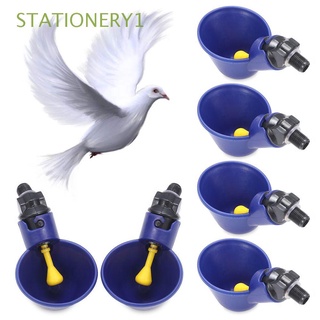 STATIONERY1 Granja Agua potable de plástico Gallinero Pollo Vaso de agua Piensos para aves Codorniz Nuevo producto Automaticidad Plástico