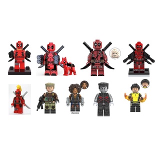 Mini Figuras Deadpool Marvel Lego muñecos de construcción bloques armables minifiguras