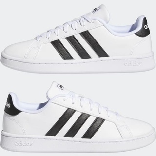 Adidas GRAND COURT blanco negro 100% ORI BNWB/zapatos Cool/zapatos ADIDAS/Cool zapatos de los hombres/zapatos ADIDAS/zapatos deportivos
