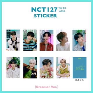 Nct 127 The 3rd Album pegatina imagen Teaser no oficial Photocard