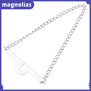 clip de corbata de un solo bucle, cadena de lazo, pin de lazo o
