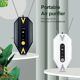 * Necklace air purifier mini negative ion divided anthoboxaldehyde hanging neck air purifier fairytale