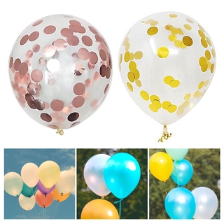 [HP] globos de látex confeti/lentejuelas/globos de fiesta transparente/decoración de fiesta