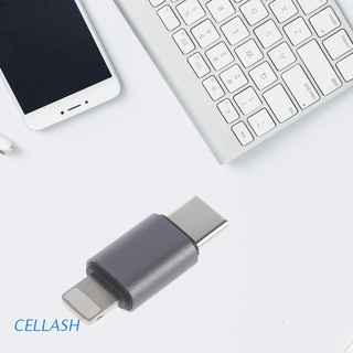 Cellash Tipo c Macho A Apple Adaptador Revolución Iluminación Carga Transmisión De Datos Cable De 3 Cm/1.18 Pulgadas