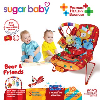 Sugar Baby gorila 3 reclinable oso y amigos