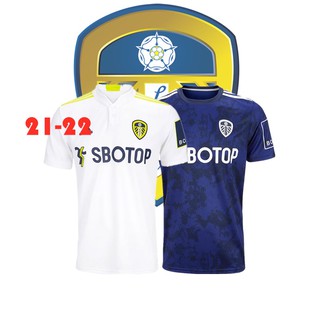 [wlgw]camiseta de fútbol 2021-2022 leeds united jersey de local lejos camisetas de fútbol s-xxl