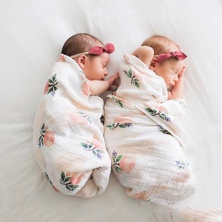FAMLOJD Soft Muslin Cotton Baby Wrap Swaddling Blanket Newborn Infant Swaddle Towel Sleepsack (8)