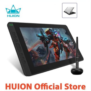 HUION Kamvas 13 Pen Display Drawing Tablet Tilt Function Battery-Free Stylus with Adjustble Stand (13.3")