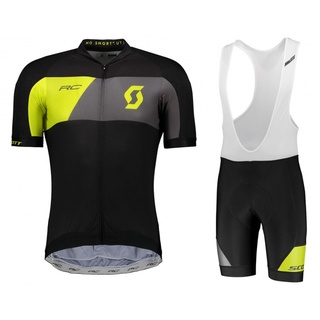 Equipo negro manga larga Jersey de ciclismo bicicleta de montaña transpirable bicicleta Top camisa para hombres