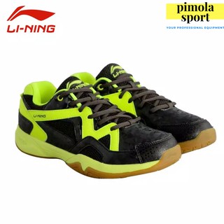 Forro Nano zapatos de bádminton AYTN071-1 negro amarillo