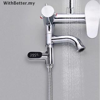 [Withbetter] termómetro LED para ducha de agua 360° Monitor giratorio de temperatura del agua [MY]