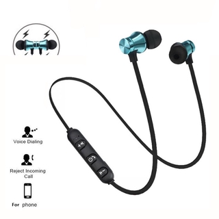 Sterile Ear Fone with Magnetic Sports Bluetooth with Wireless HD Microphone / Earbuds / Headset Applicable to Samsung / apple / Motorola / LG / Huawei Android/iOS (1)