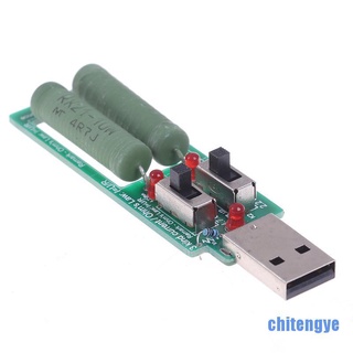 [chitengye] probador de carga electrónica USB dc con interruptor 5V 1A 2A 3A capacidad de batería