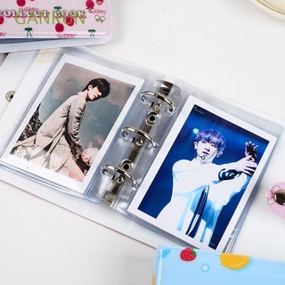 DOWLING Photography Photo Album Hollow Heart Kpop Photo Album Binder Album Picture Case Photocard Holder Kpop Star Chasing Album Card Holder Polaroid Album Mini Album Card Collection Book