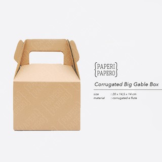Caja de cartón corrugado - caja de cartón única (10 piezas)