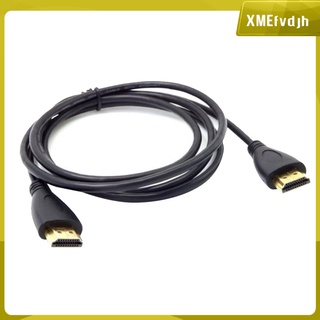 [xmefvdjh] cable hdmi alto 4k soporte 1080p 3d negro (1)